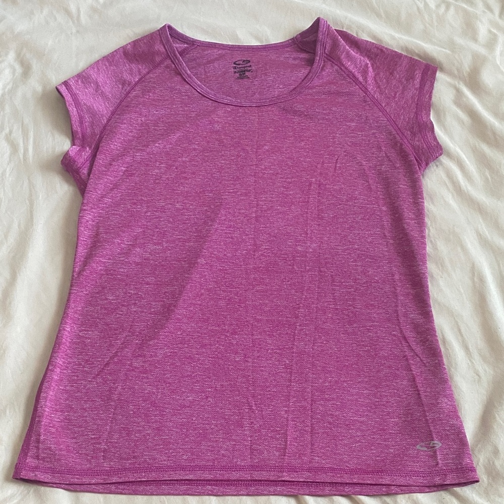 Champion and FILA Women's Gray and Pink T-Shirts - Picture 5 of 7